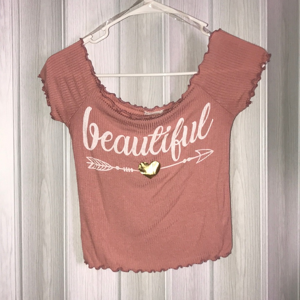 Off the shoulder top